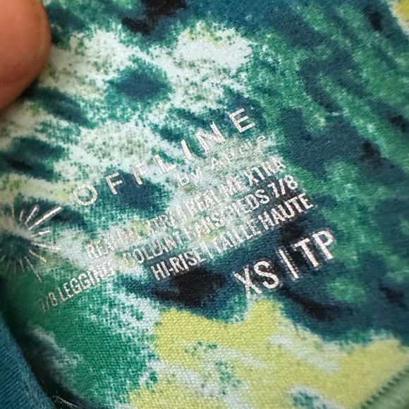 NWT- OFFLINE BY AERIE Real Me Xtra 7/8 Legging - Picture 5 of 12